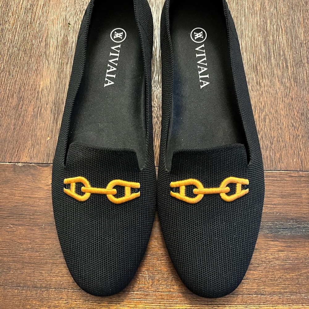 Vivaia Black Loafers size 41